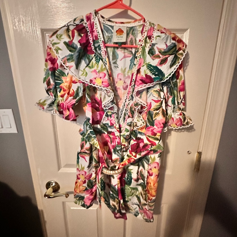 FARM Rio Multicolor Floral Blouse